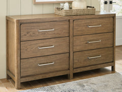 Family Deals Furniture - Ashley Furniture - Cabalynn Bedroom - Two Drawer Night Stand / Light Brown - B974-92