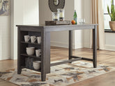 Family Deals Furniture - Ashley Furniture - Caitbrook Dining Room - RECT DRM Counter TBL Set(7/CN) / Gray - D388-423