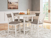 Family Deals Furniture - Ashley Furniture - Erinberg Dining Room - Dining Room Table Set (6/CN) / Antique White - D423-325