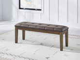 Family Deals Furniture - Ashley Furniture - Urbinforte Dining Room - Large UPH Dining Room Bench - PCD592-00