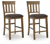 Family Deals Furniture - Ashley Furniture - Greddinton Dining Room - Counter Height Barstool (Set of 2) / Multi - PCD824-924X2