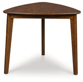 Family Deals Furniture - Ashley Furniture - Tameride Dining Table - Triangle Dining Room Table / Brown - PCD609-16