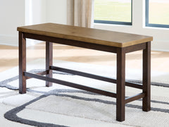 Family Deals Furniture - Ashley Furniture - Rylandeen Dining Room - Double Counter Bench (1/CN) - PCD651-09