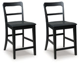 Family Deals Furniture - Ashley Furniture - Greddinton Counter Height Barstool (Set of 2) - Counter Height Barstool (Set of 2) / Multi - PCD824-124X2