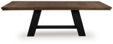 Family Deals Furniture - Ashley Furniture - Greddinton Dining Extension Table - Dining Extension Table / Brown/Black - PCD824D11