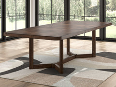 Family Deals Furniture - Ashley Furniture - Dilenno Dining Extension Table - RECT Dining Room EXT Table / Dark Brown - PCD857-35