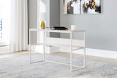 Family Deals Furniture - Ashley Furniture - Deznee Office Desk - Home Office Desk / White - H162-14