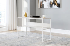 Family Deals Furniture - Ashley Furniture - Deznee Office Desk - Home Office Desk / White - H162-14