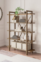 Family Deals Furniture - Ashley Furniture - Roanhowe Bookcase - Bookcase / Brown - H769-70
