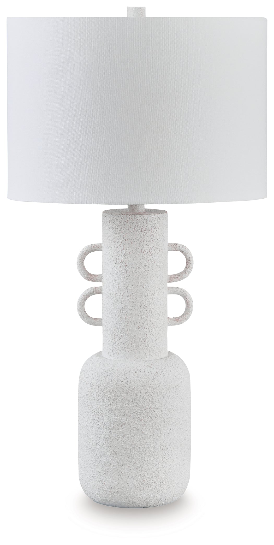 Family Deals Furniture - Ashley Furniture - Perringhill Lighting - Metal Table Lamp (1/CN) / Distressed White - L207504