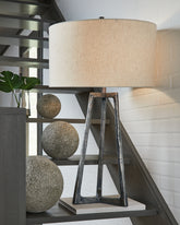 Family Deals Furniture - Ashley Furniture - Ryandale Lighting - Table Lamp (Set of 2) / Antique Black - L208344X2