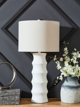 Family Deals Furniture - Ashley Furniture - Veraleigh Lighting - Poly Table Lamp (1/CN) / White - L235854