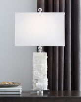 Family Deals Furniture - Ashley Furniture - Malise Lighting - Table Lamp (Set of 2) / White - L429014X2