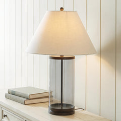 Family Deals Furniture - Ashley Furniture - Junrow Lighting - Glass Table Lamp (1/CN) - L430964