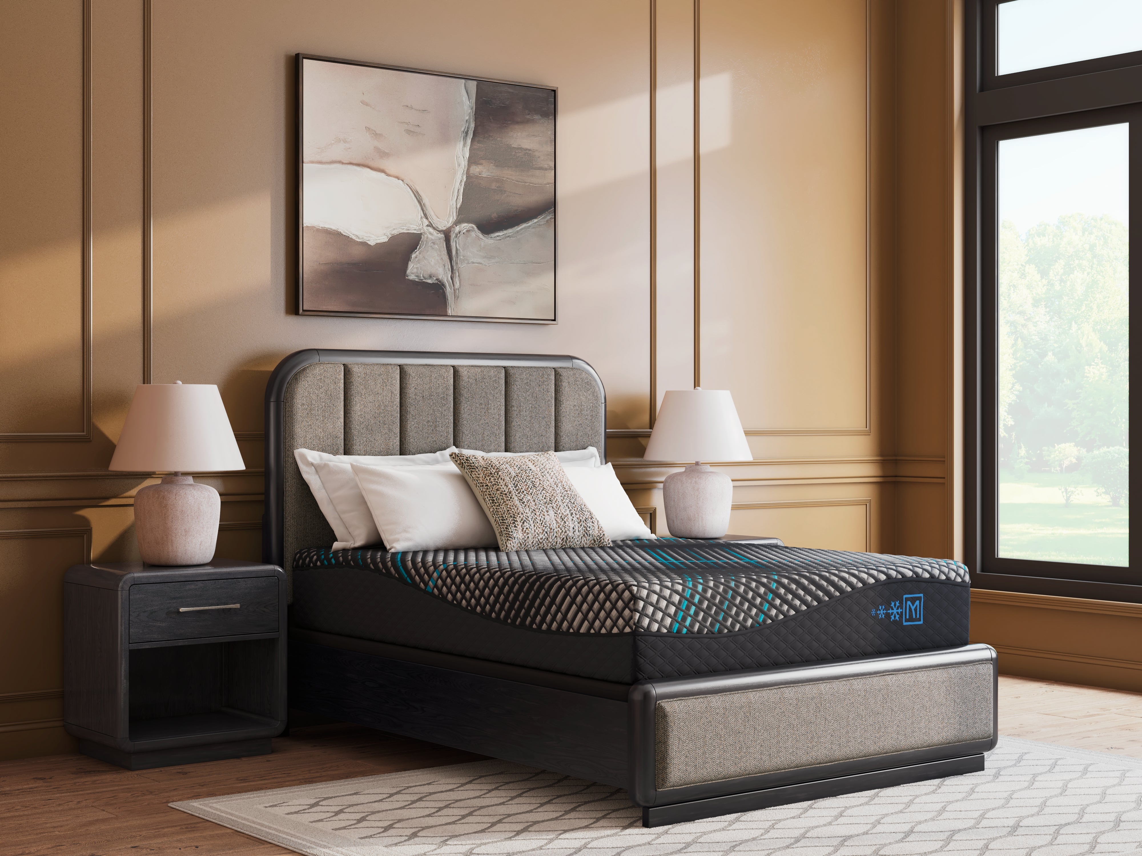 Family Deals Furniture - Ashley Furniture - Millennium 2.0 Hybrid 12 Inch Mattresses - Queen / Black - M31331