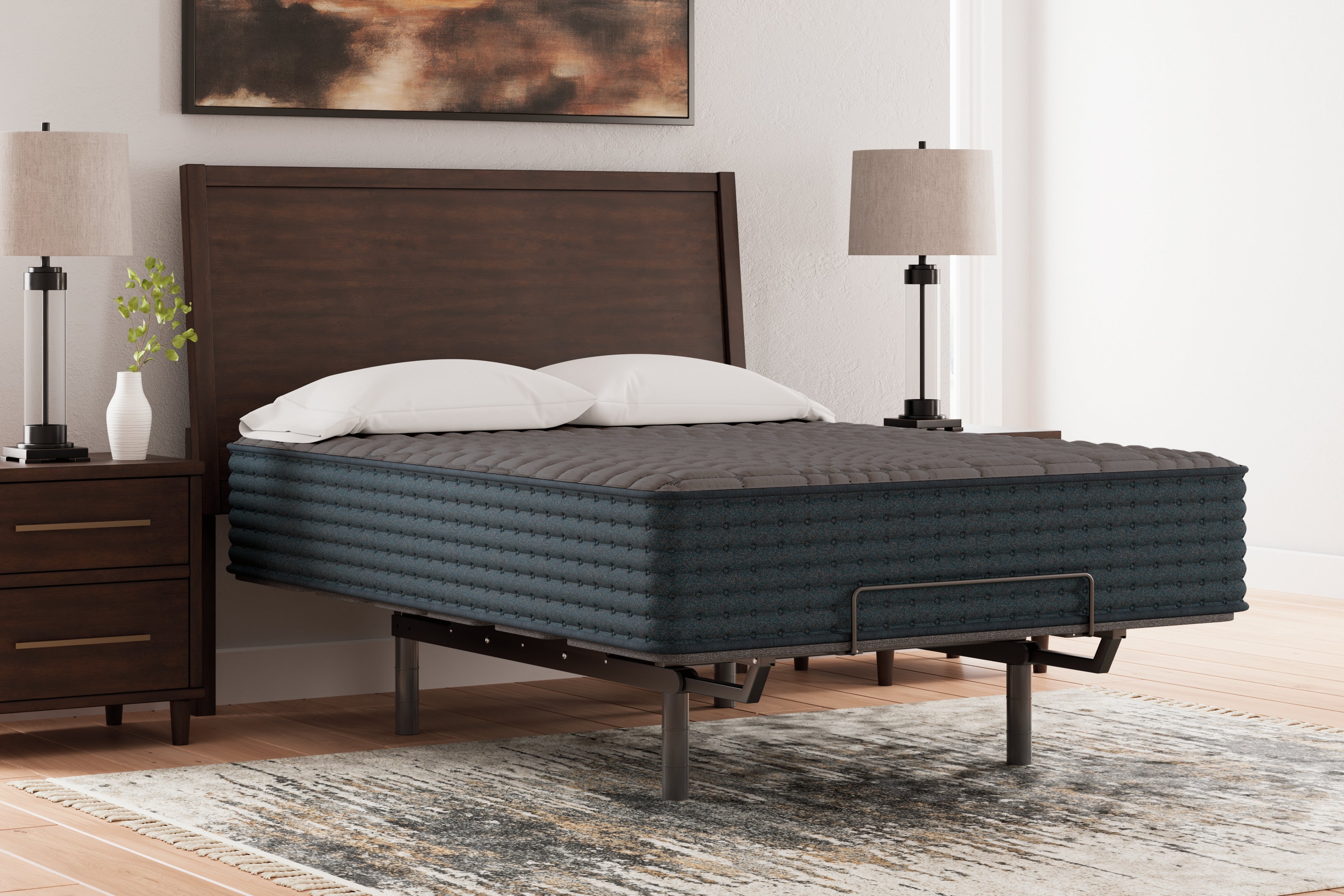 Family Deals Furniture - Ashley Furniture - Gray 1200 Hybrid Mattresses - King / Gray - M43841