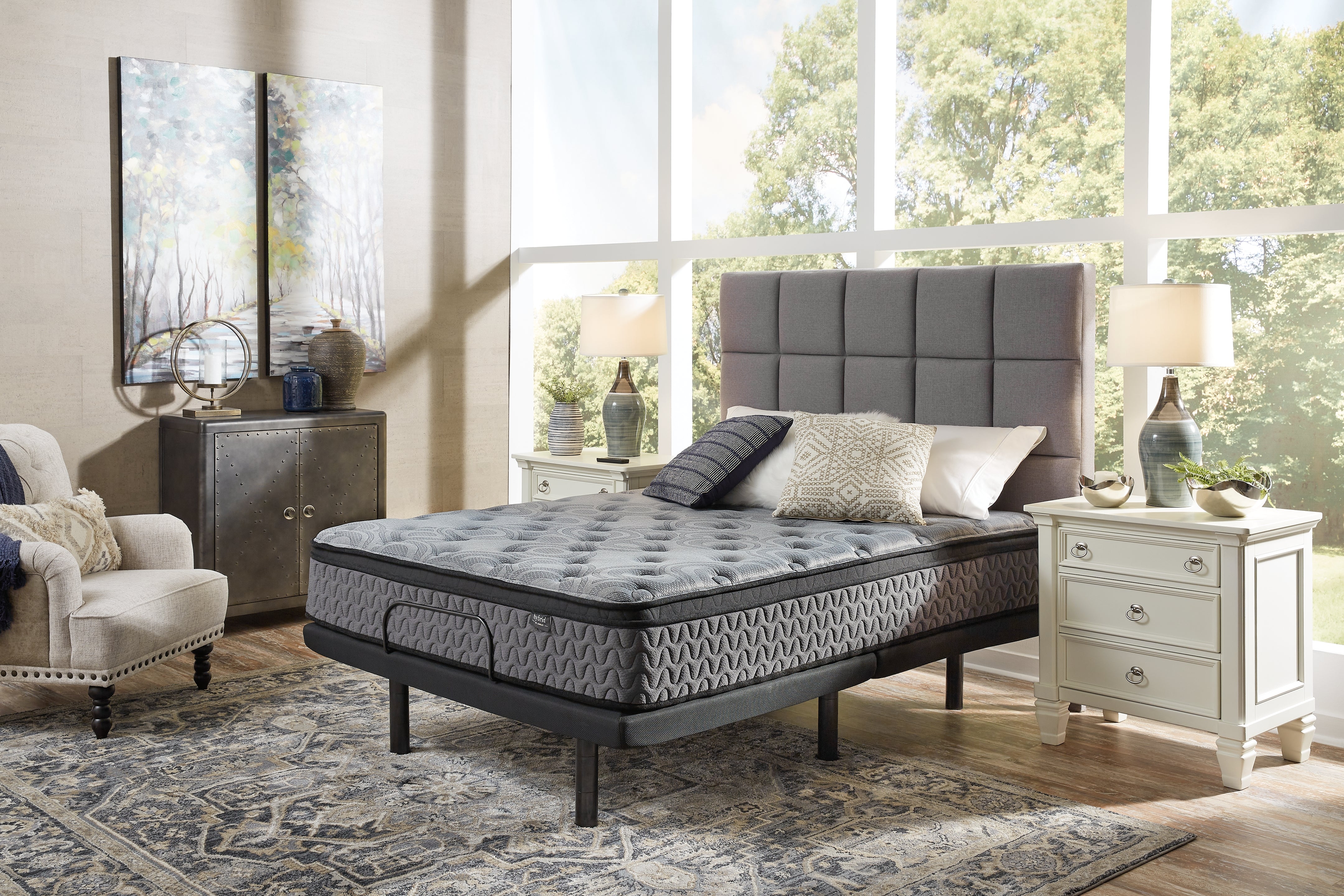 Family Deals Furniture - Ashley Furniture - Augusta2 Mattresses - King / Gray - M52541