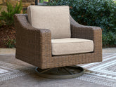Family Deals Furniture - Ashley Furniture - Laguna Heights Outdoor - Swivel Lounge w/ Cushion - PCP790-821