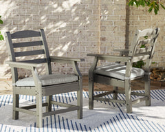 Family Deals Furniture - Ashley Furniture - Visola Outdoor - Bench with Cushion / Gray - P802-600