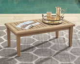 Family Deals Furniture - Ashley Furniture - Gerianne Outdoor - Square End Table / Grayish Brown - P805-702