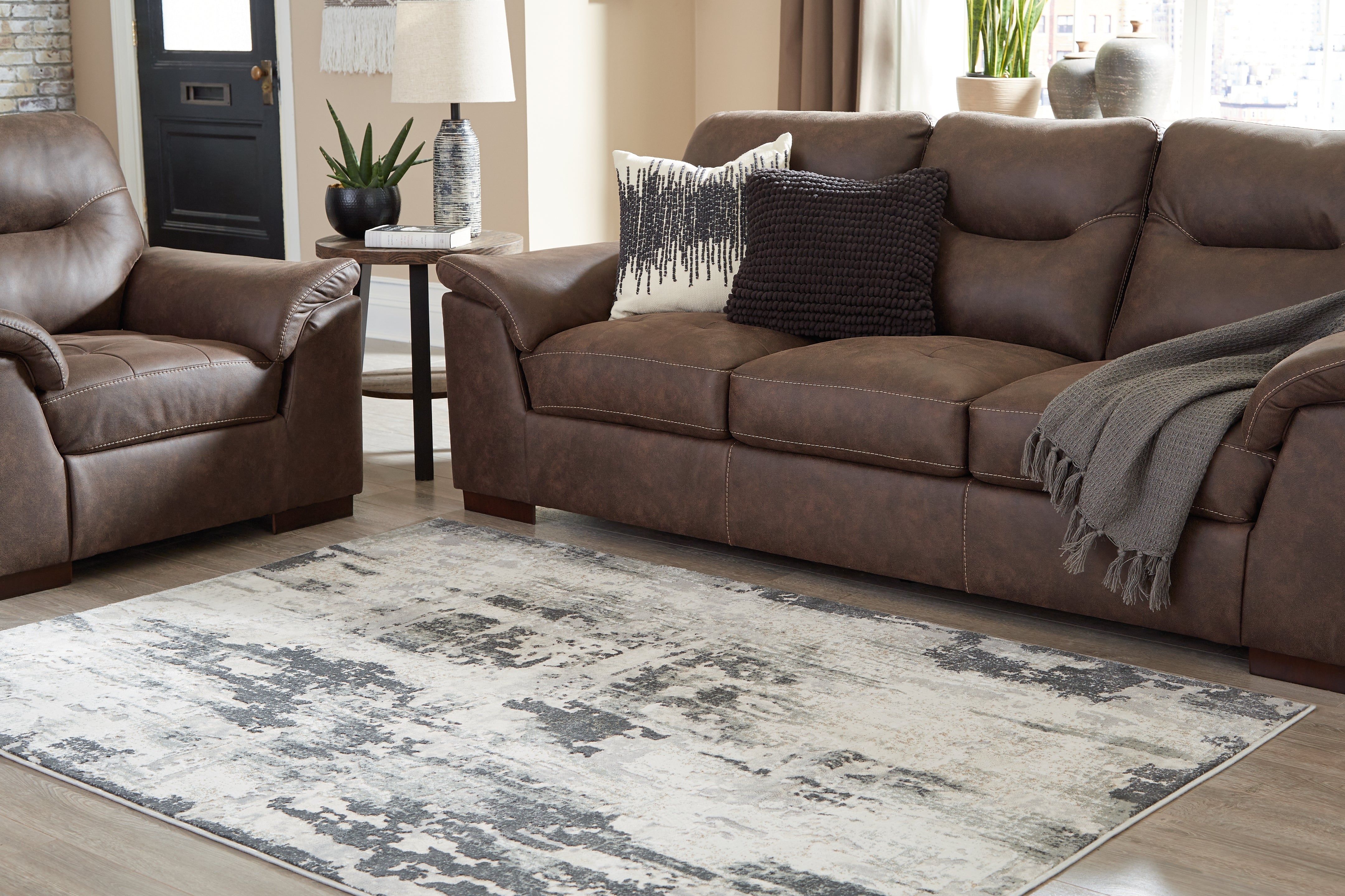 Family Deals Furniture - Ashley Furniture - Mazatl Rug - 7'10" x 10'2" Rug / Multi - R403761