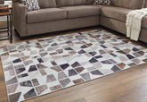 Family Deals Furniture - Ashley Furniture - Jettner Rug - 7'10" x 10' Rug / Multi - R405781