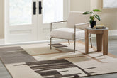 Family Deals Furniture - Ashley Furniture - Kencher Rug - 10' x 14' Rug / Beige/Brown - R406820