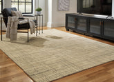 Family Deals Furniture - Ashley Furniture - Janston Rug - 8' x 10' Rug / Ivory/Gray/Tan - R406861
