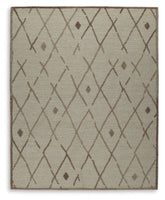 Family Deals Furniture - Ashley Furniture - Guyford Rug - 8' x 10' Rug / Beige/Brown - R406871