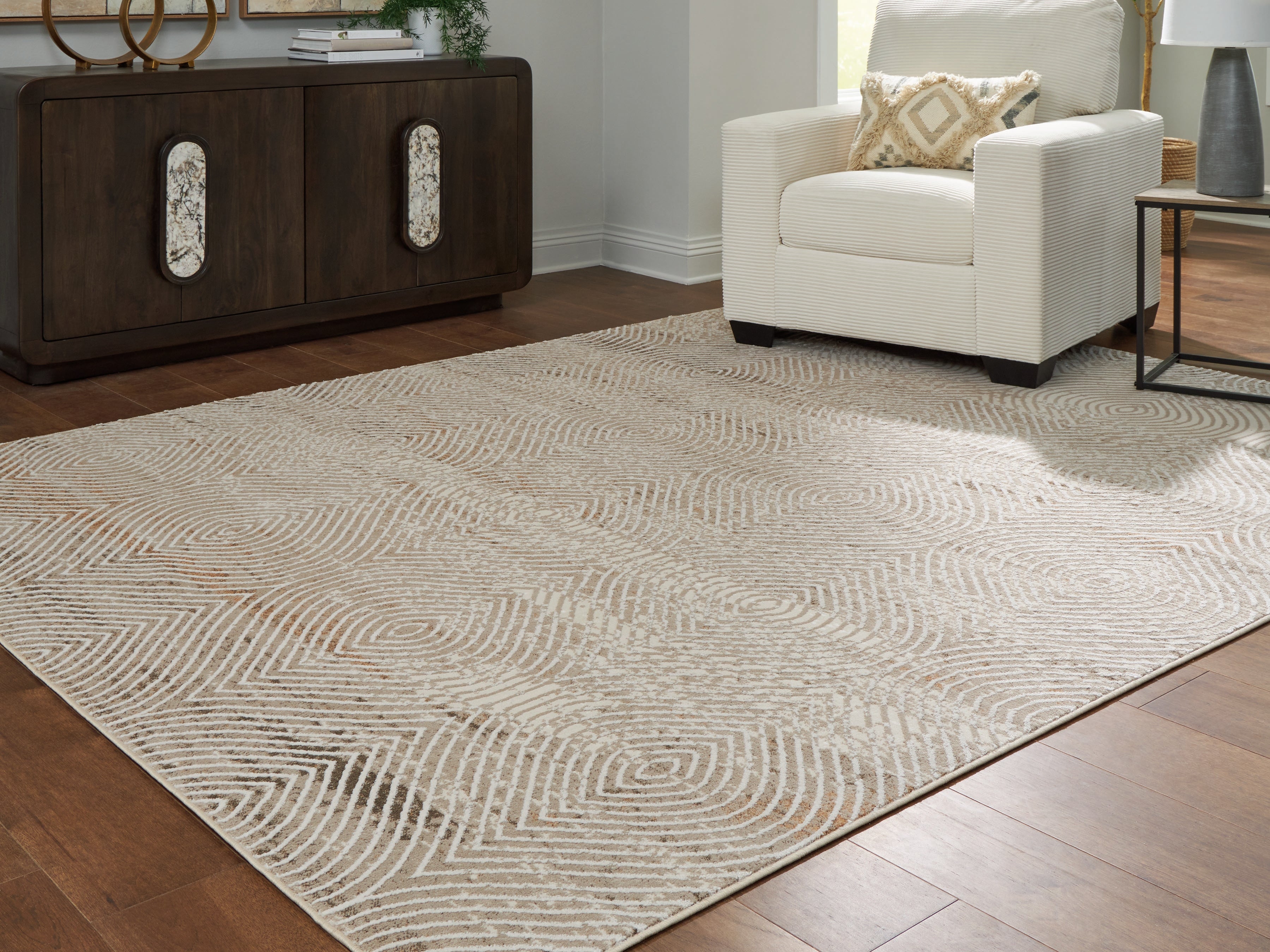 Family Deals Furniture - Ashley Furniture - Bachus Rug - 5'3" x 7' Area Rug / Multi - R407752