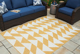 Family Deals Furniture - Ashley Furniture - Thomley Rug - 8' x 10' Rug / Ivory/Yellow - R900061