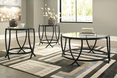 Family Deals Furniture - Ashley Furniture - Tarrin Table (Set of 3) - Occasional Table Set (3/CN) / Black - T115-13