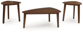 Family Deals Furniture - Ashley Furniture - Lyncott Table (Set of 3) - Occasional Table Set (3/CN) / Brown - T135-13
