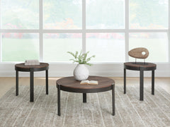 Family Deals Furniture - Ashley Furniture - Horizon Hills Table (Set of 3) - Occasional Table Set (3/CN) - T186-13