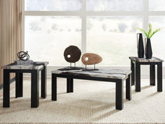 Family Deals Furniture - Ashley Furniture - Jazmore Table (Set of 3) - Occasional Table Set (3/CN) / Dark Brown - T255-13