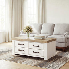 Family Deals Furniture - Ashley Furniture - Savonport Coffee Table - Rectangular Cocktail Table - T4615-1