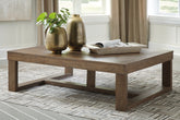 Family Deals Furniture - Ashley Furniture - Cariton Coffee Table - Rectangular Cocktail Table / Gray - T471-1