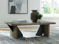 Family Deals Furniture - Ashley Furniture - Kandinew Coffee Table - Rectangular Cocktail Table - T554-1