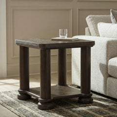 Family Deals Furniture - Ashley Furniture - Bannette End Table - Square End Table - T605-2