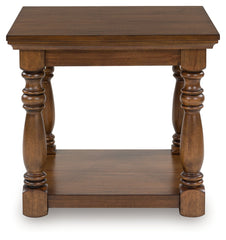 Family Deals Furniture - Ashley Furniture - Sturlayne End Table - Rectangular End Table / Brown - T609-3