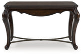 Family Deals Furniture - Ashley Furniture - Maylee Sofa Table - Sofa Table / Dark Brown - T617-4