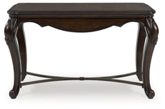Family Deals Furniture - Ashley Furniture - Maylee Sofa Table - Sofa Table / Dark Brown - T617-4