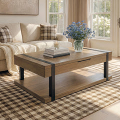 Family Deals Furniture - Ashley Furniture - Jorannti Lift-Top Coffee Table - Rect Lift Top Cocktail Table - T631-9