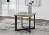Family Deals Furniture - Ashley Furniture - Montia End Table - Square End Table / Multi - T632-2