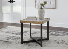 Family Deals Furniture - Ashley Furniture - Montia End Table - Square End Table / Multi - T632-2