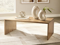 Family Deals Furniture - Ashley Furniture - Ella Grove Coffee Table - Rectangular Cocktail Table - T639-1