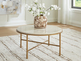 Family Deals Furniture - Ashley Furniture - Alben Coffee Table - Round Cocktail Table - T643-8