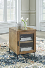 Family Deals Furniture - Ashley Furniture - Torlanta Chairside End Table - Chair Side End Table / Brown - T686-7