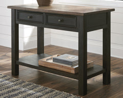 Family Deals Furniture - Ashley Furniture - Tyler Creek Sofa/Console Table - Sofa Table / Grayish Brown/Black - T736-4