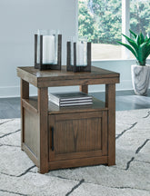 Family Deals Furniture - Ashley Furniture - Boardernest End Table - Rectangular End Table / Brown - T738-3